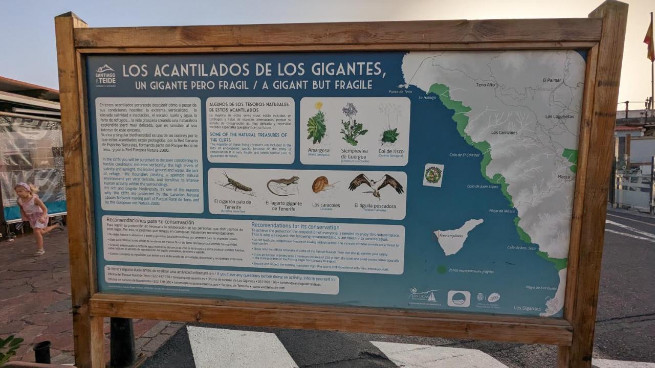 Concanas - Los Gigantes Centre Apartment Acantilado de los Gigantes Luaran gambar